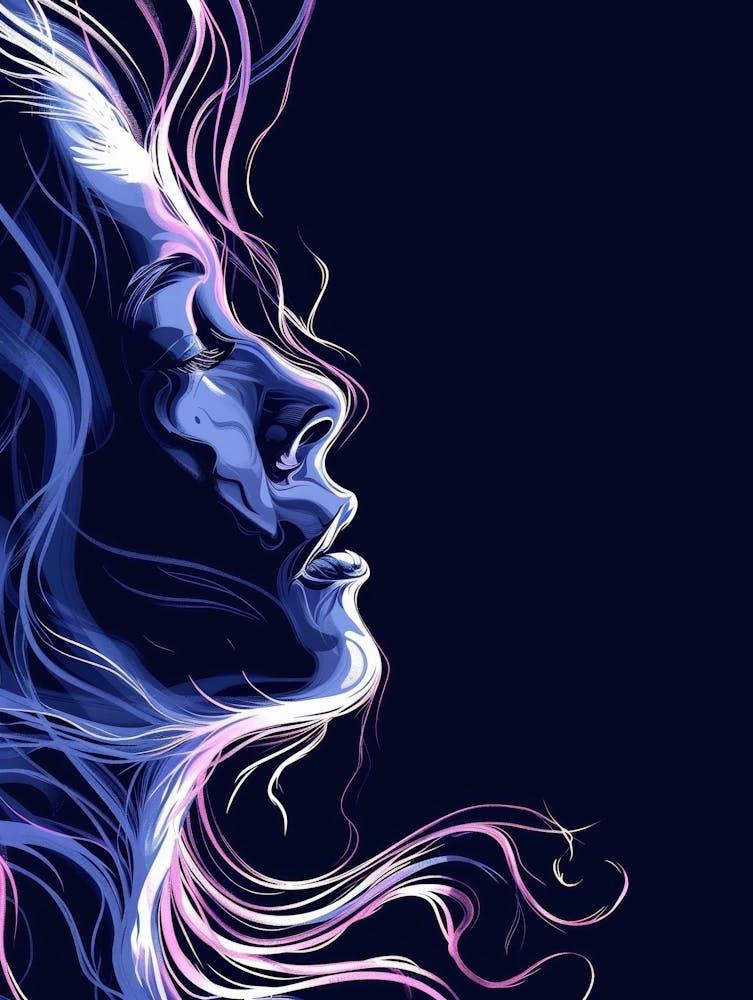 Abstract Portrait Of A Woman 62