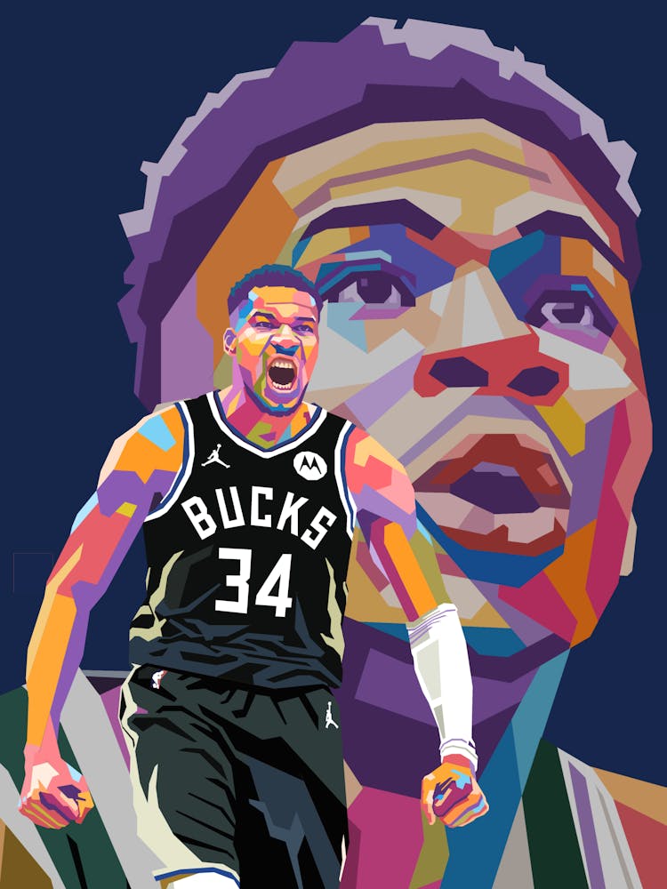 Giannis Antetokounmpo art 1