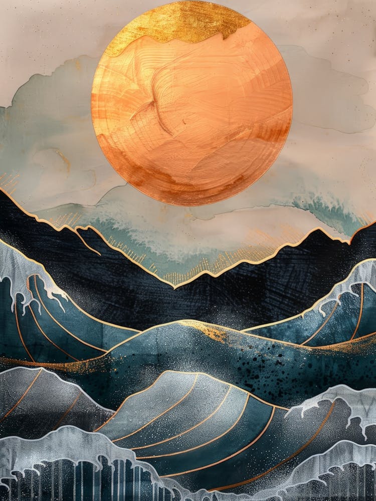 Sunrise Over The Ocean 3