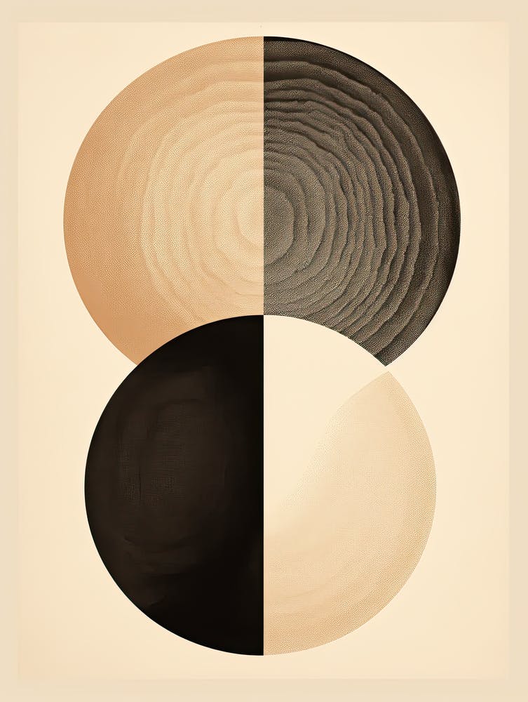 Nebula Neutrality; Beige Mid Century Cosmos