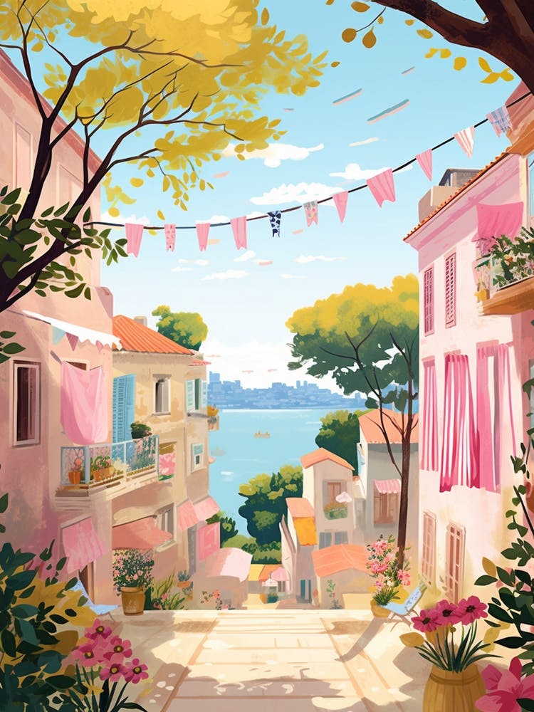 Pula Croatia 3 Illustration
