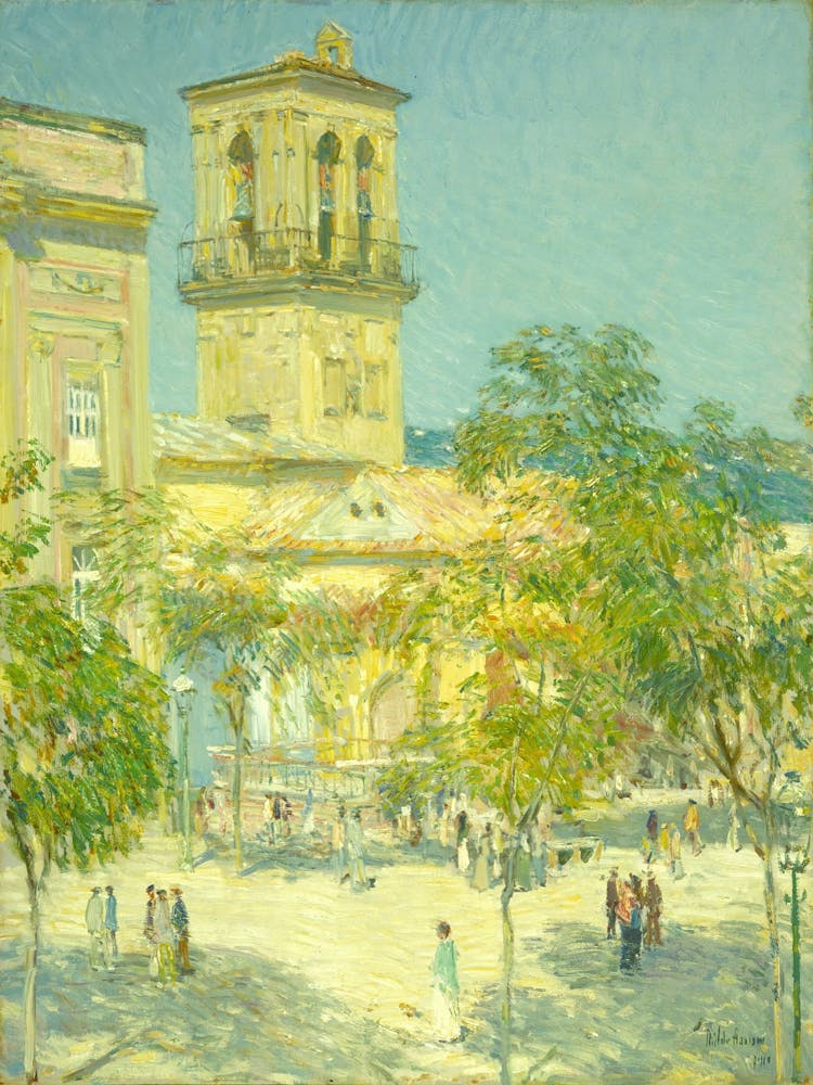 Street Of The Great Captain, Córdoba, Frederick Childe Hassam
