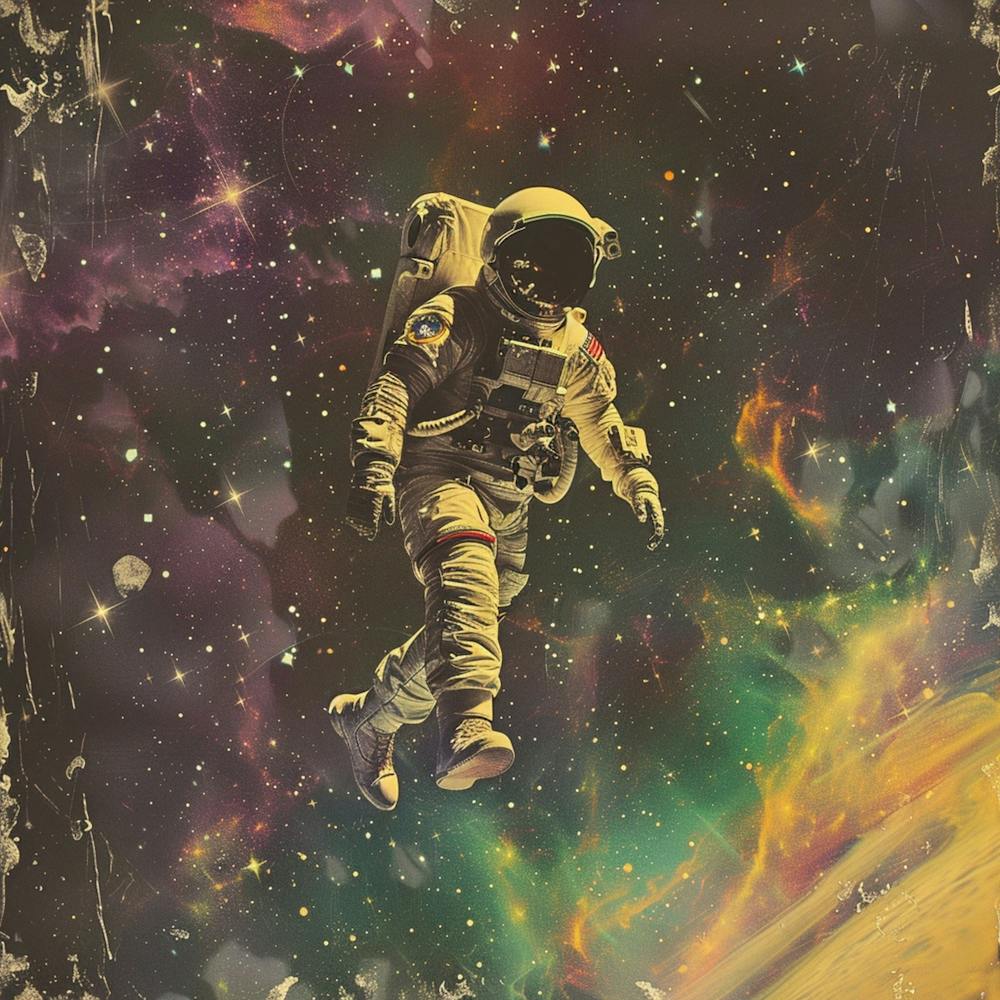 Astronaut In Space 2