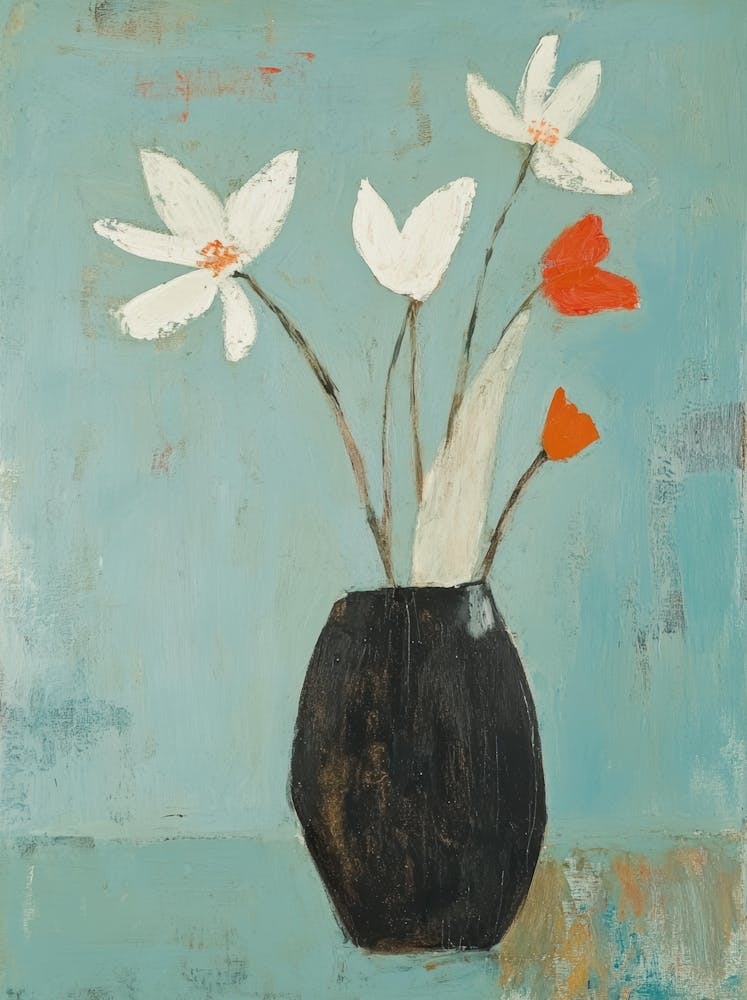 Flowers In A Vase 332