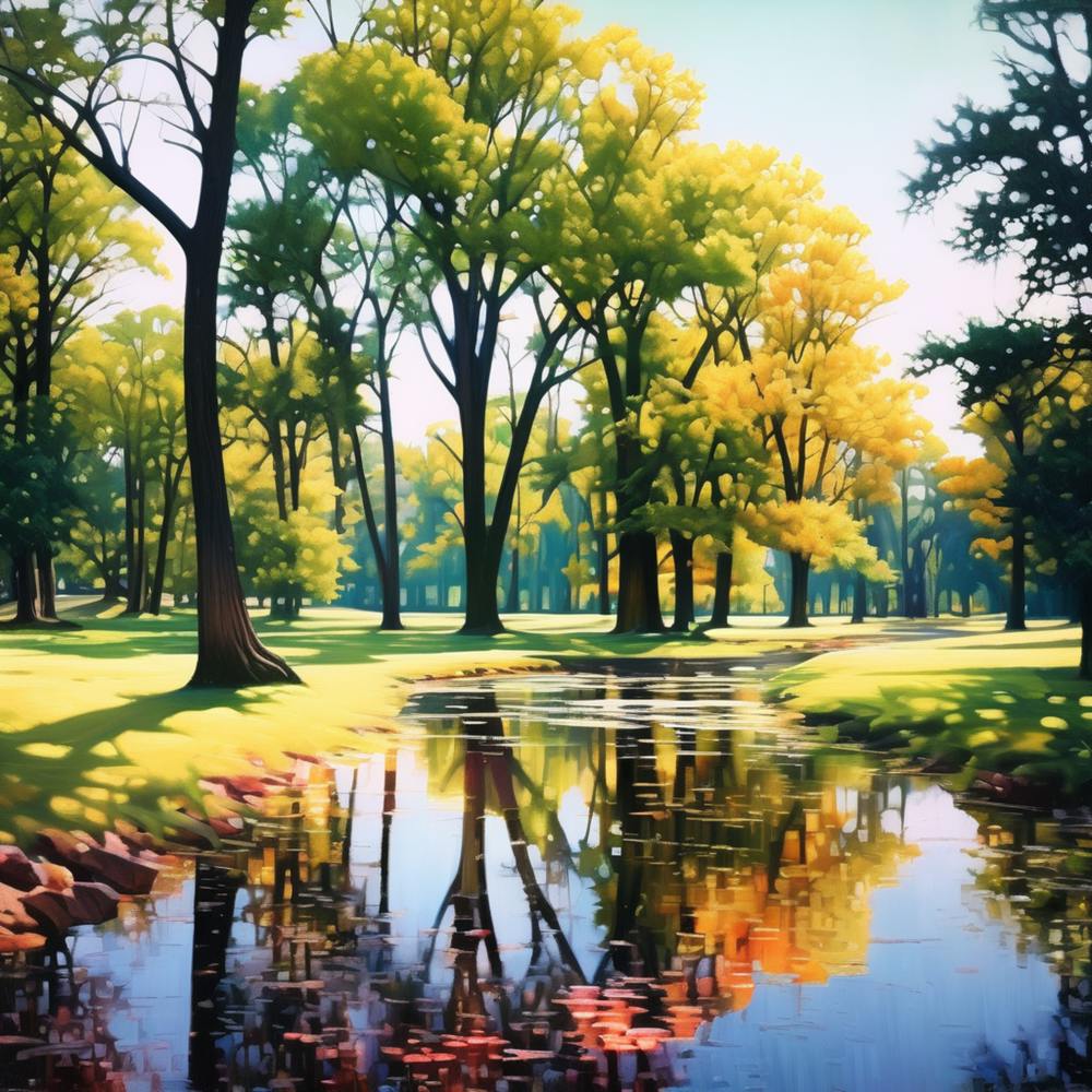 Reflection In The Stream