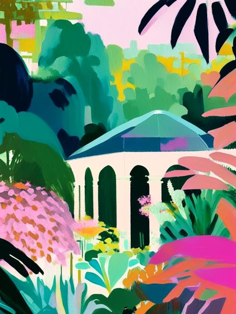 New York Botanical Garden, Usa Abstract Still Life