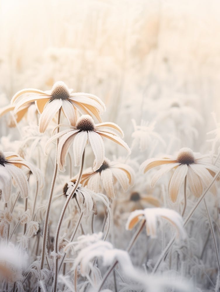 Frosty Botanical Black Eyed Susan 1