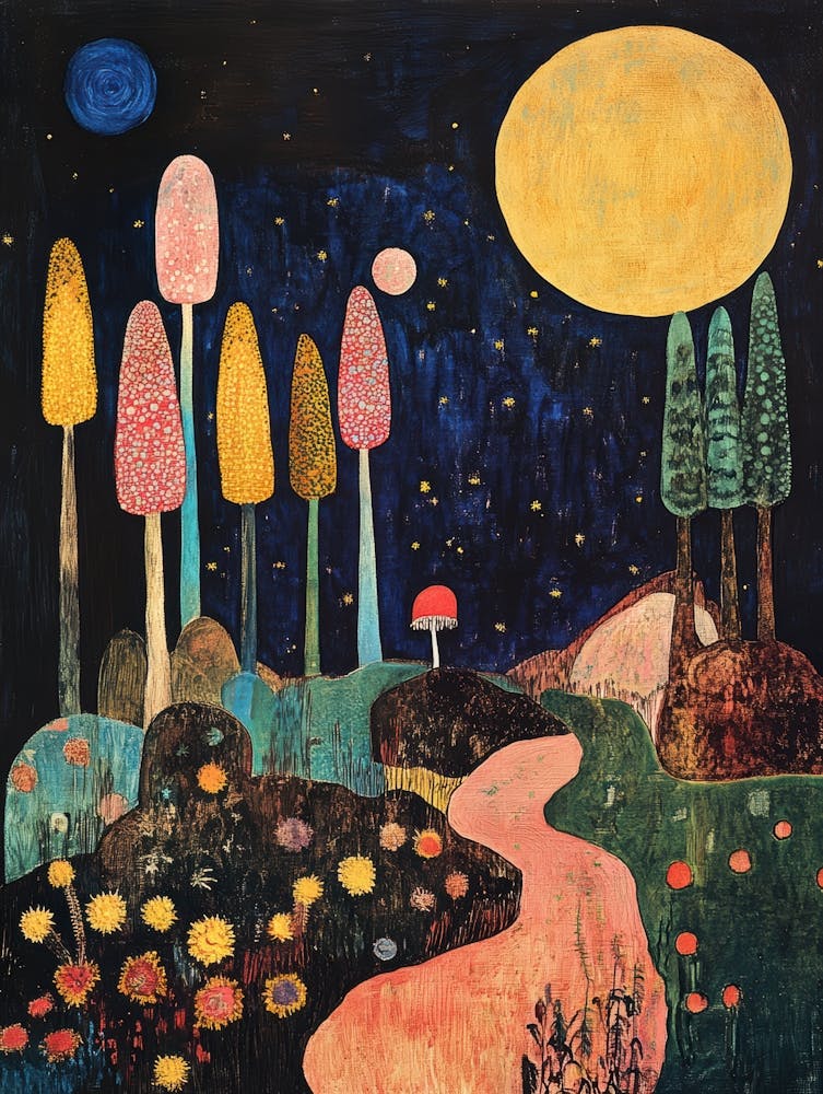 Moonlight In The Forest