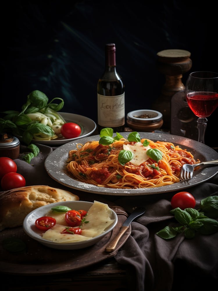 Spaghetti And Wine 3