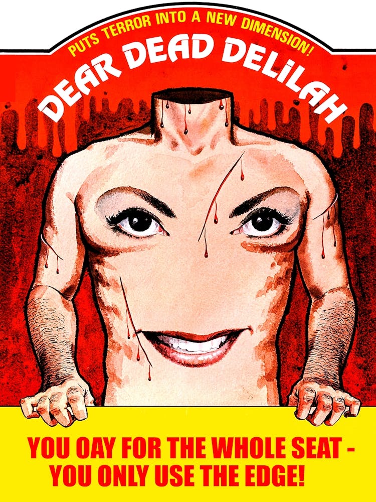 Dear Dead Delilah, Horror Movie Poster