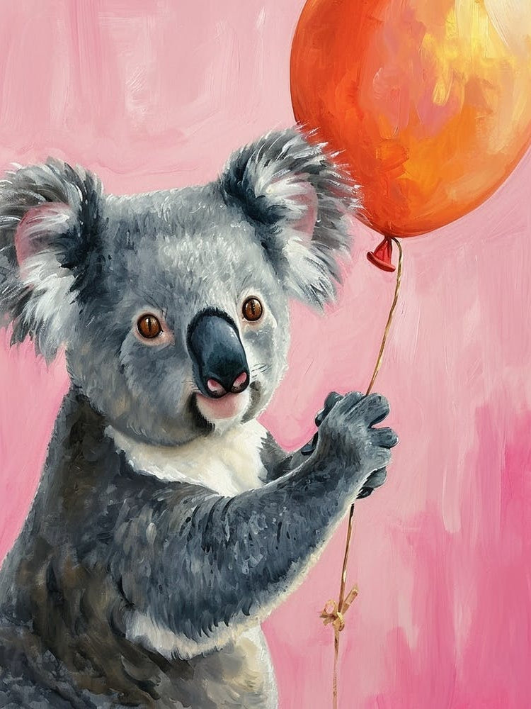 Cute Koala 2 With Balloon