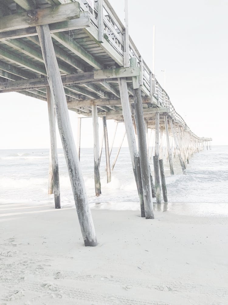 Wooden Beach Pier