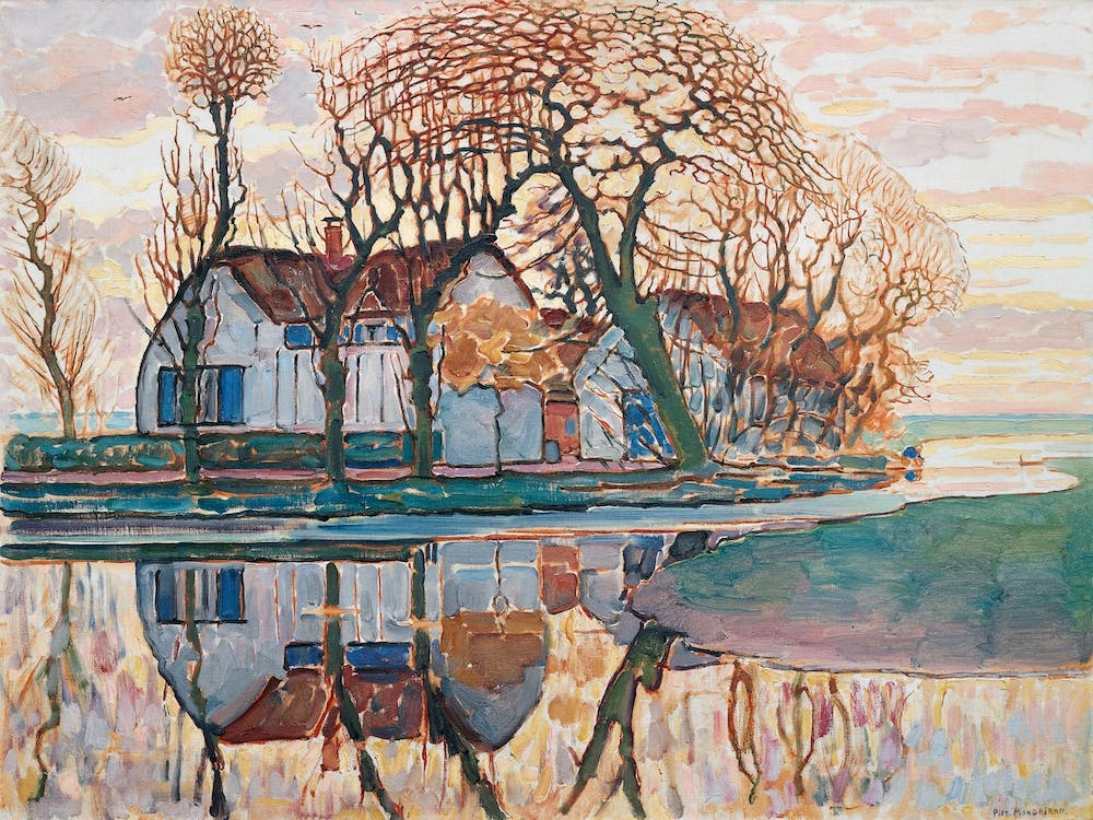 Farm Near Duivendrecht, Piet Mondrian