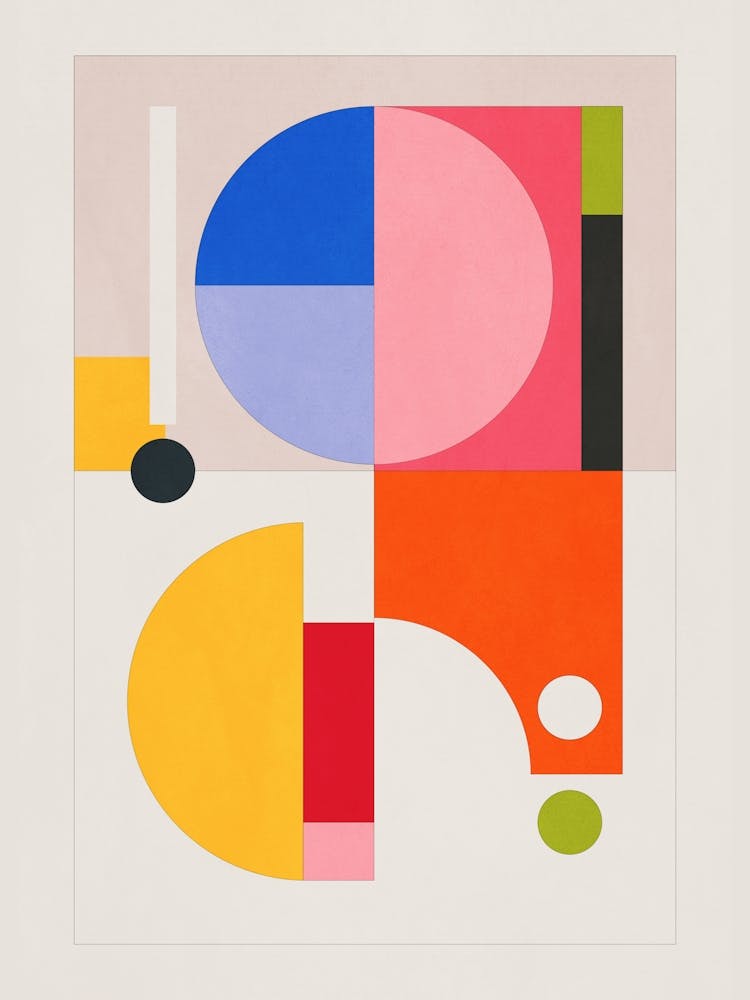 Colorful Geometric Shapes 6