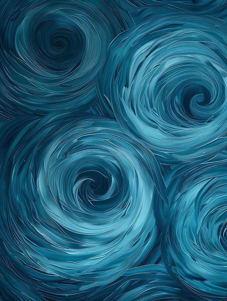 Blue Swirls 2
