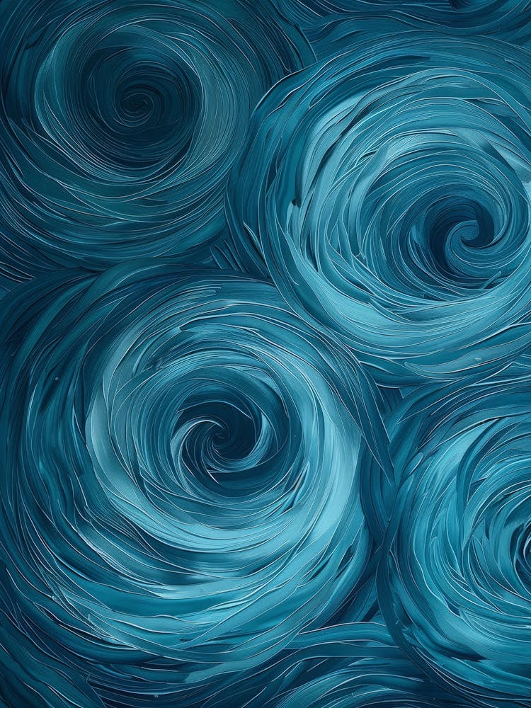Blue Swirls 2