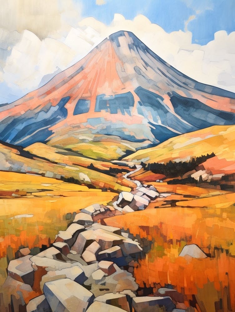 Mount Bierstadt Usa 2 Mountain Painting