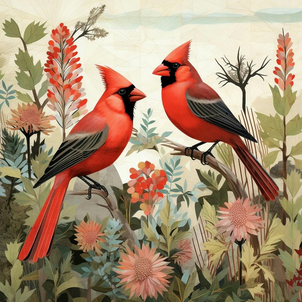Bird In Nature Northern Cardinal 1