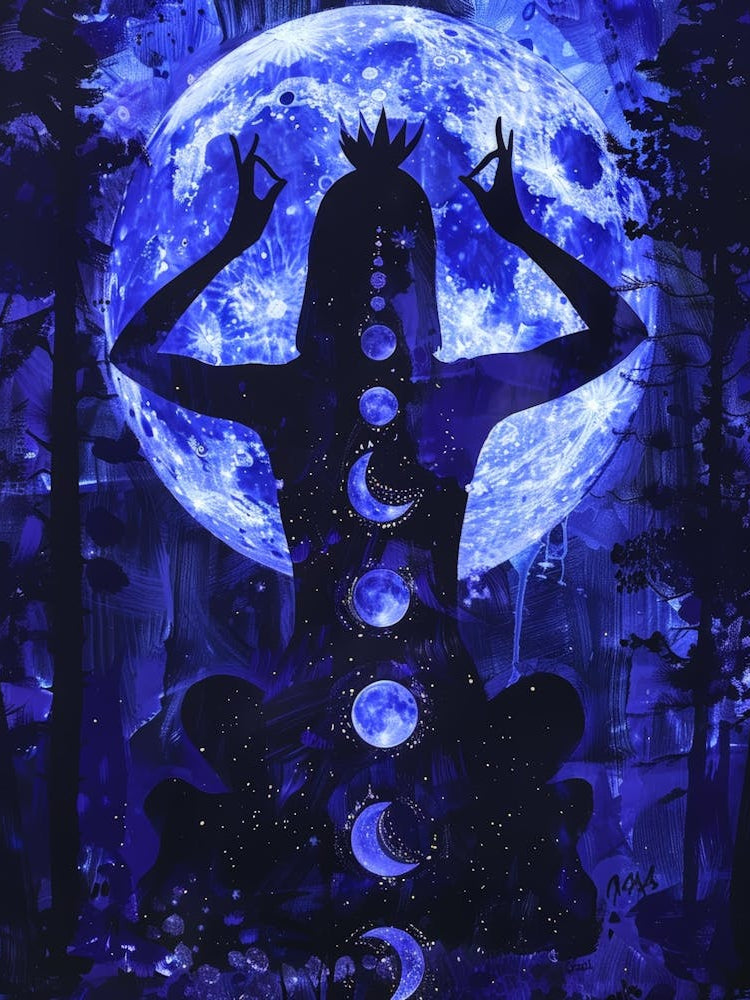 Full Moon Canvas Print 4