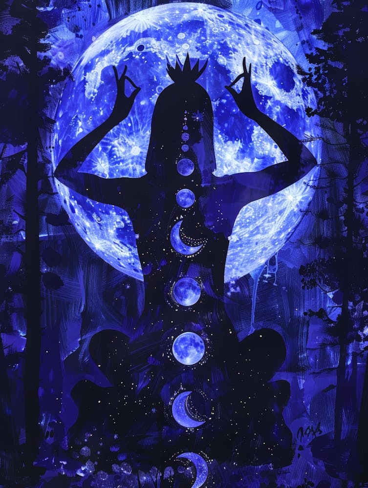 Full Moon Canvas Print 4