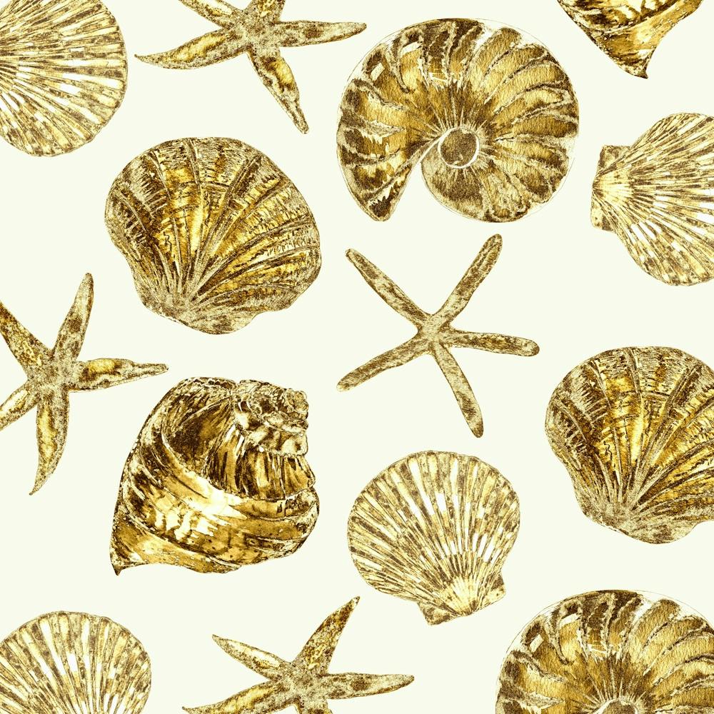 Gold Seashells 1