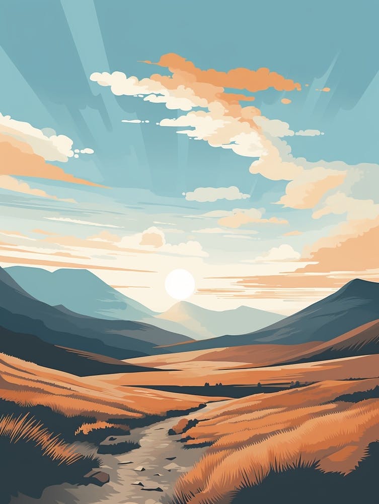 The Great Glen Way Scotland 2 Hiking Trail Landscape