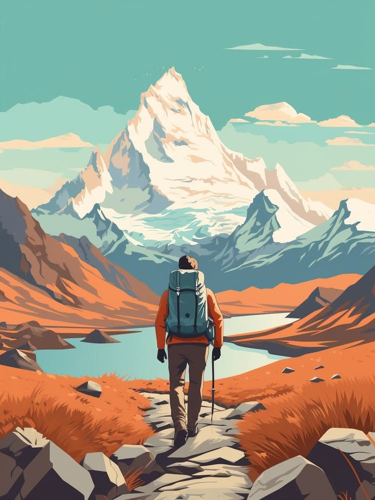 Patagonia 4 Travel Illustration