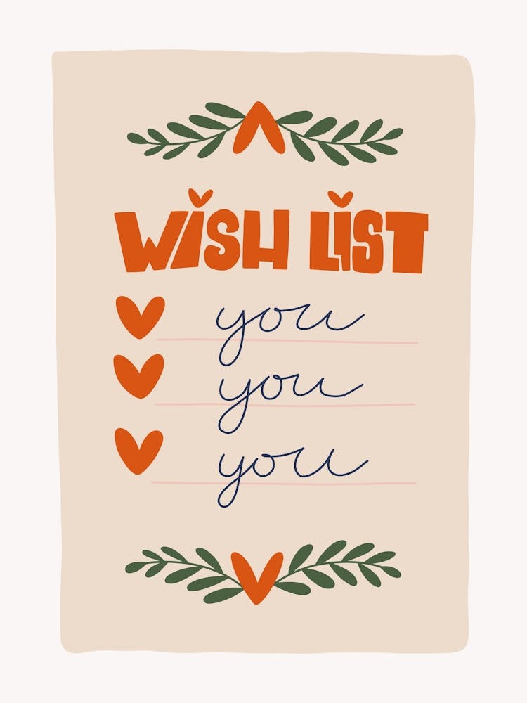 Wish List You You You