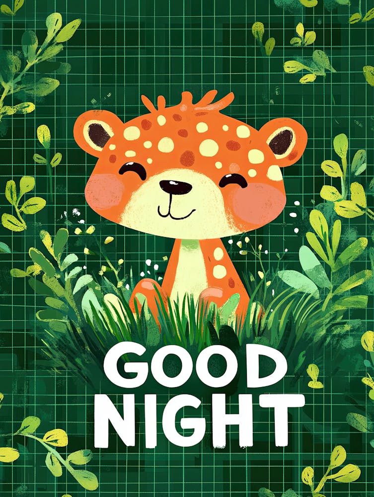 Furry Sparkles Good Night Children S Prints & Kids Posters