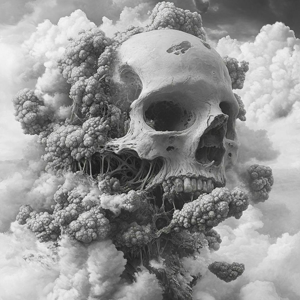 Skull In The Clouds 1