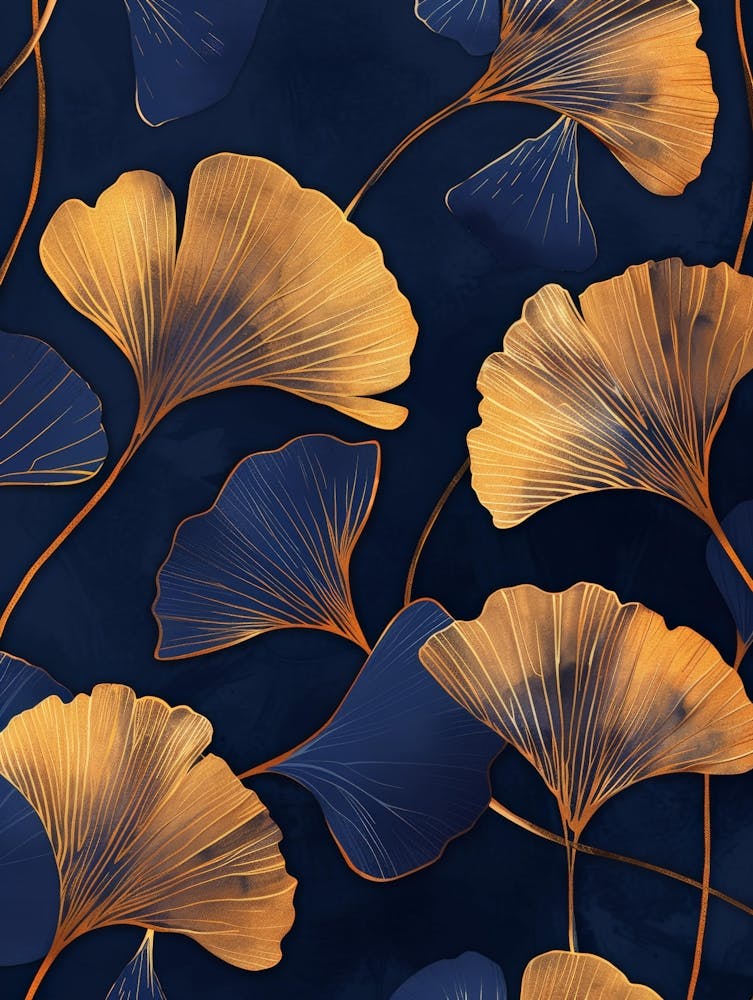 Ginkgo Leaves 46