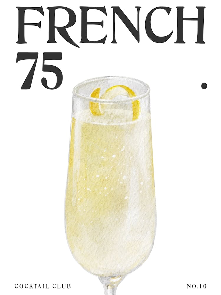 Aquarell French 75