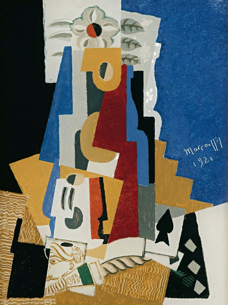Nature Morte À L As De Pique, Louis Marcoussis