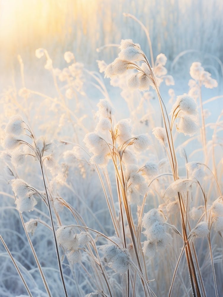 Frosty Botanical Lily Of The Valley 1