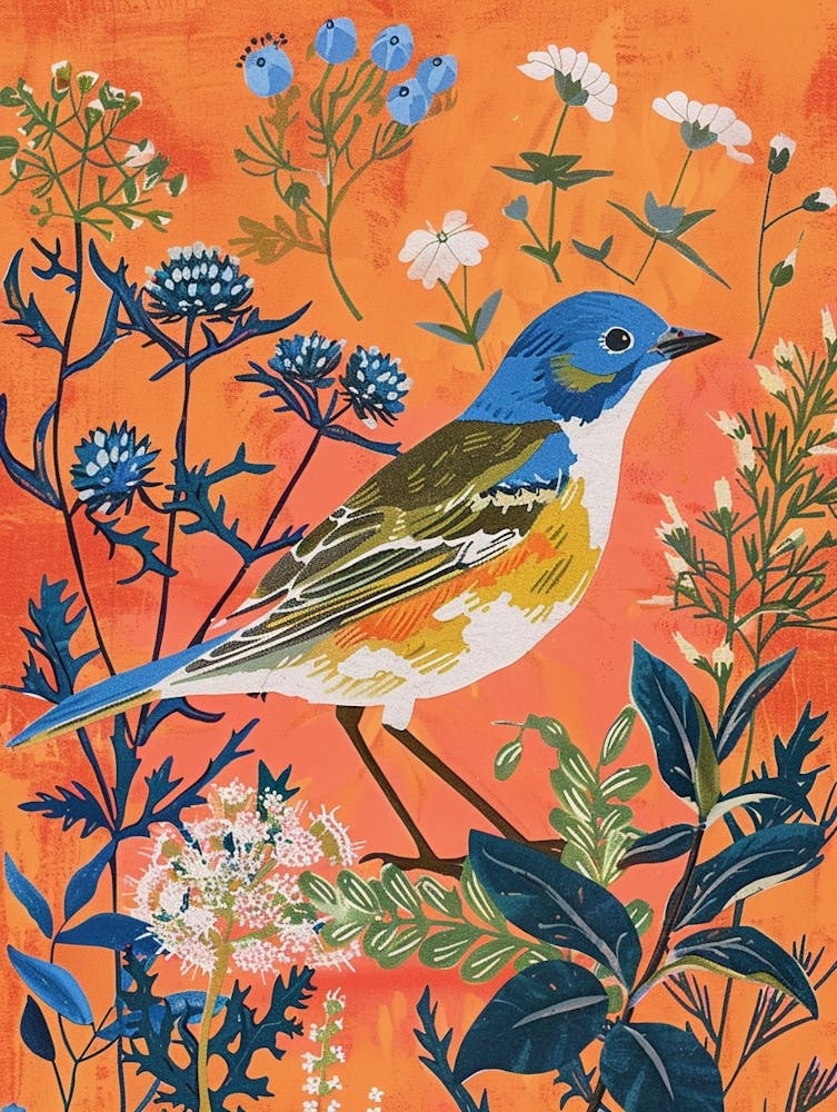 Frühlingsvögel Blauvogel 1