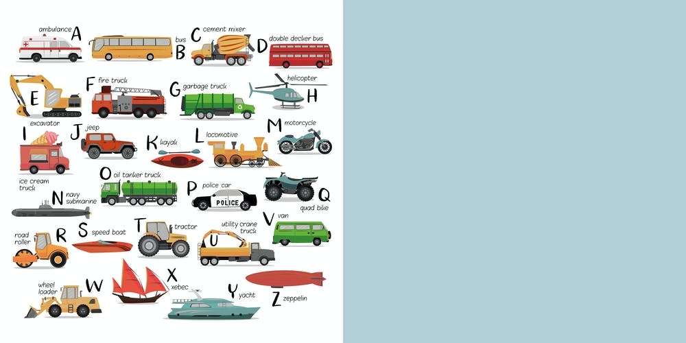 Transportation Alphabet