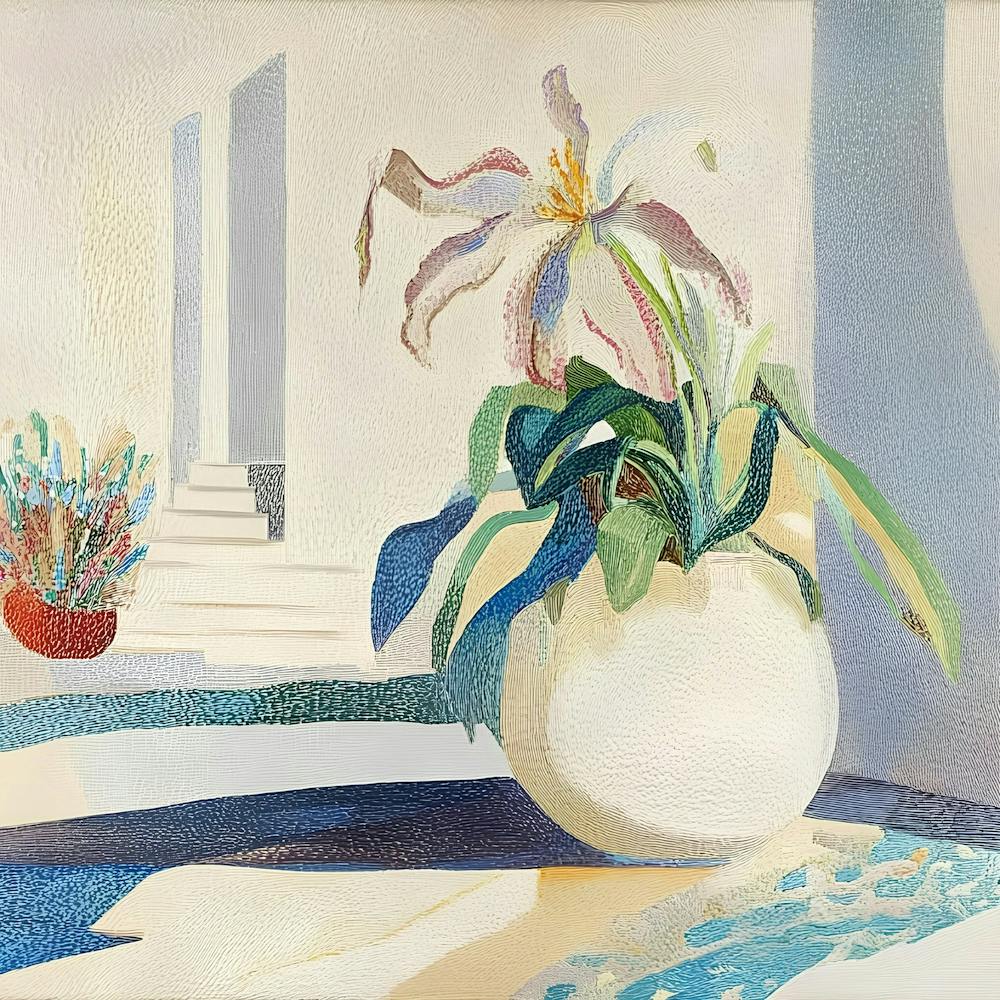 Lily In A Vase