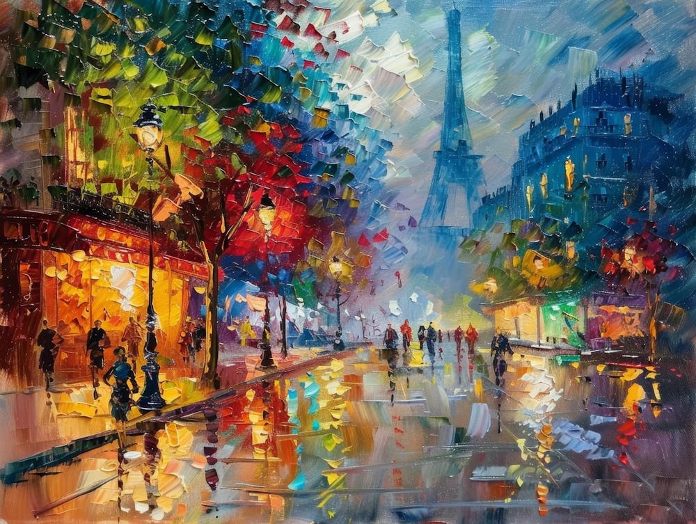 Paris In The Rain 1