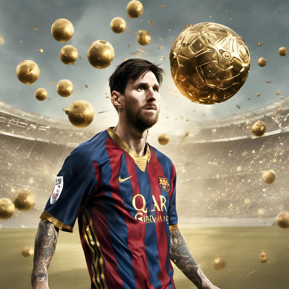Golden Soccer Ball