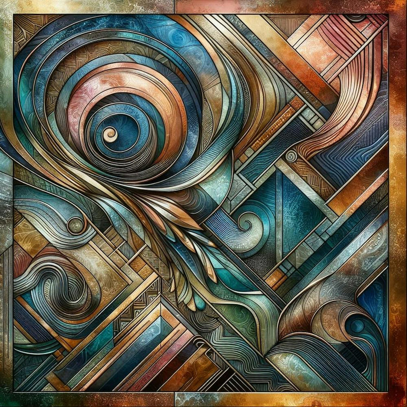 Metallic Abstract