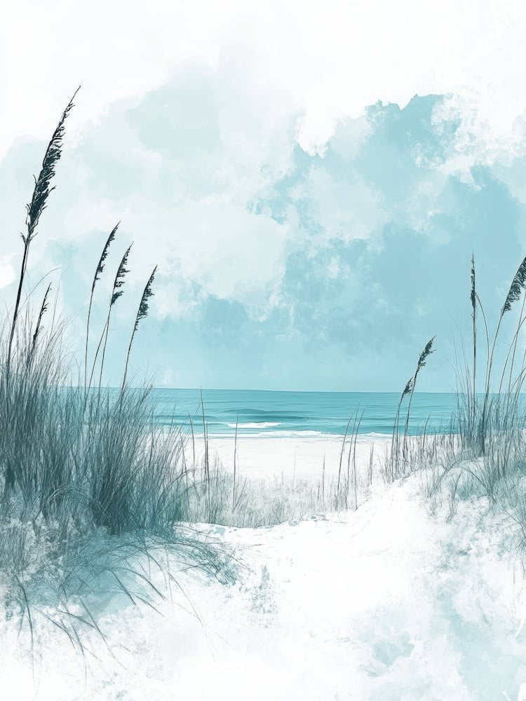 Beach Canvas Print 1