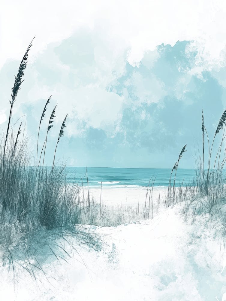 Beach Canvas Print 1