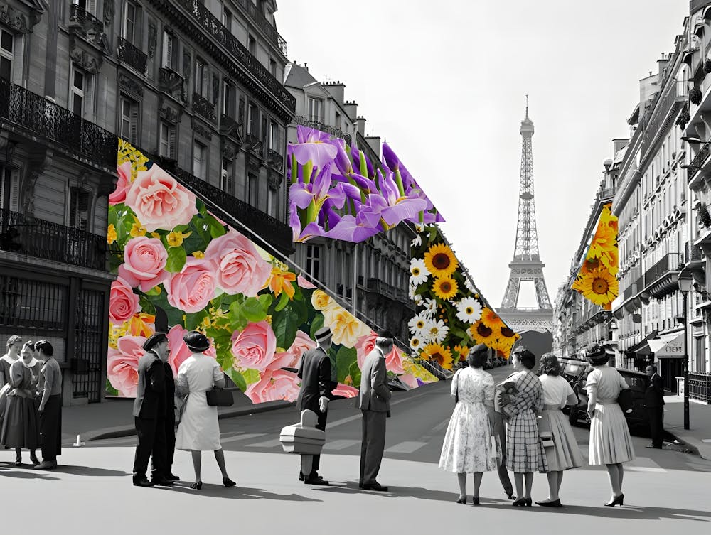 Paris Street Scene