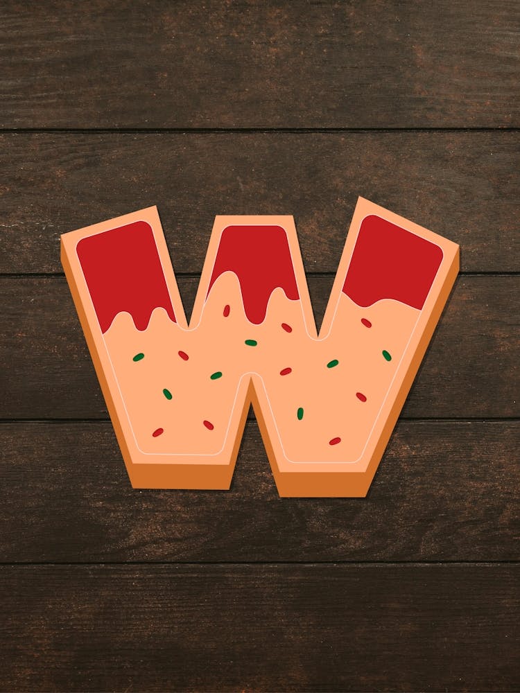 Gingerbread Christmas Letters Living Room Holiday Display 23