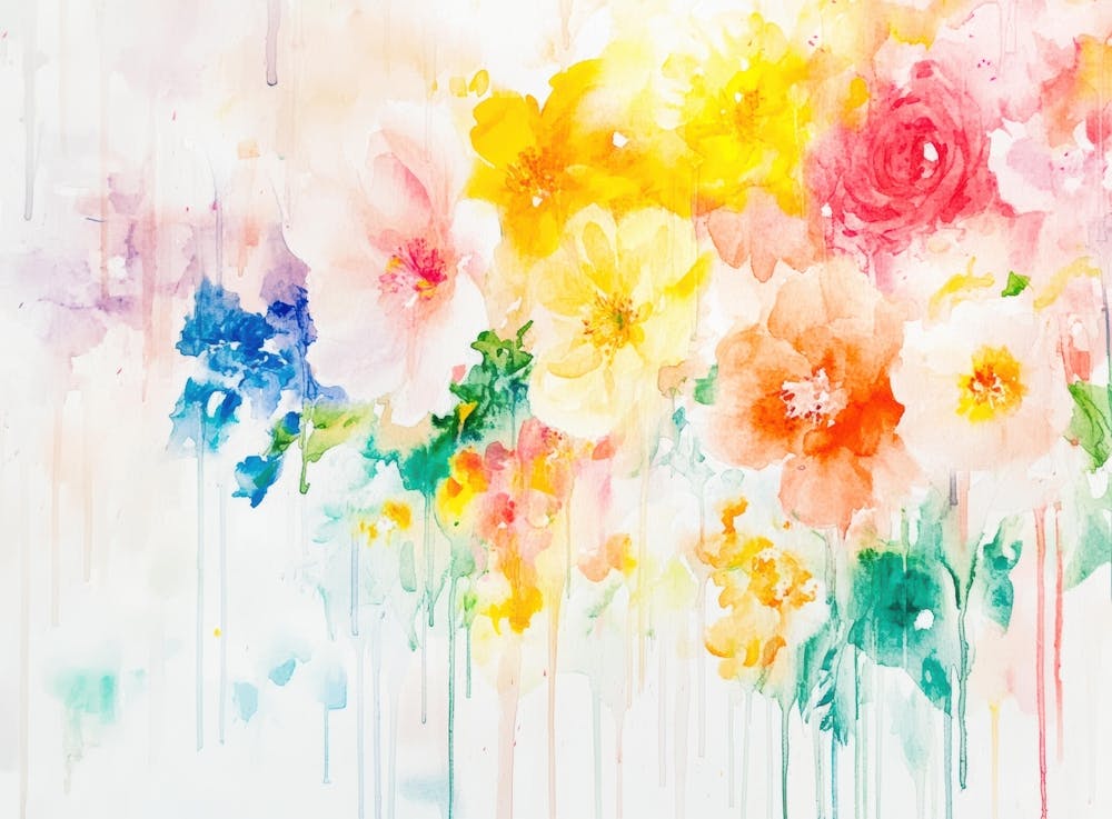 Watercolor Flowers 67