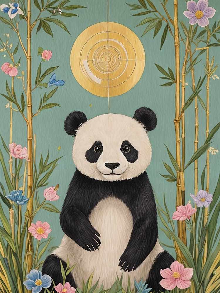 Golden Sun Panda
