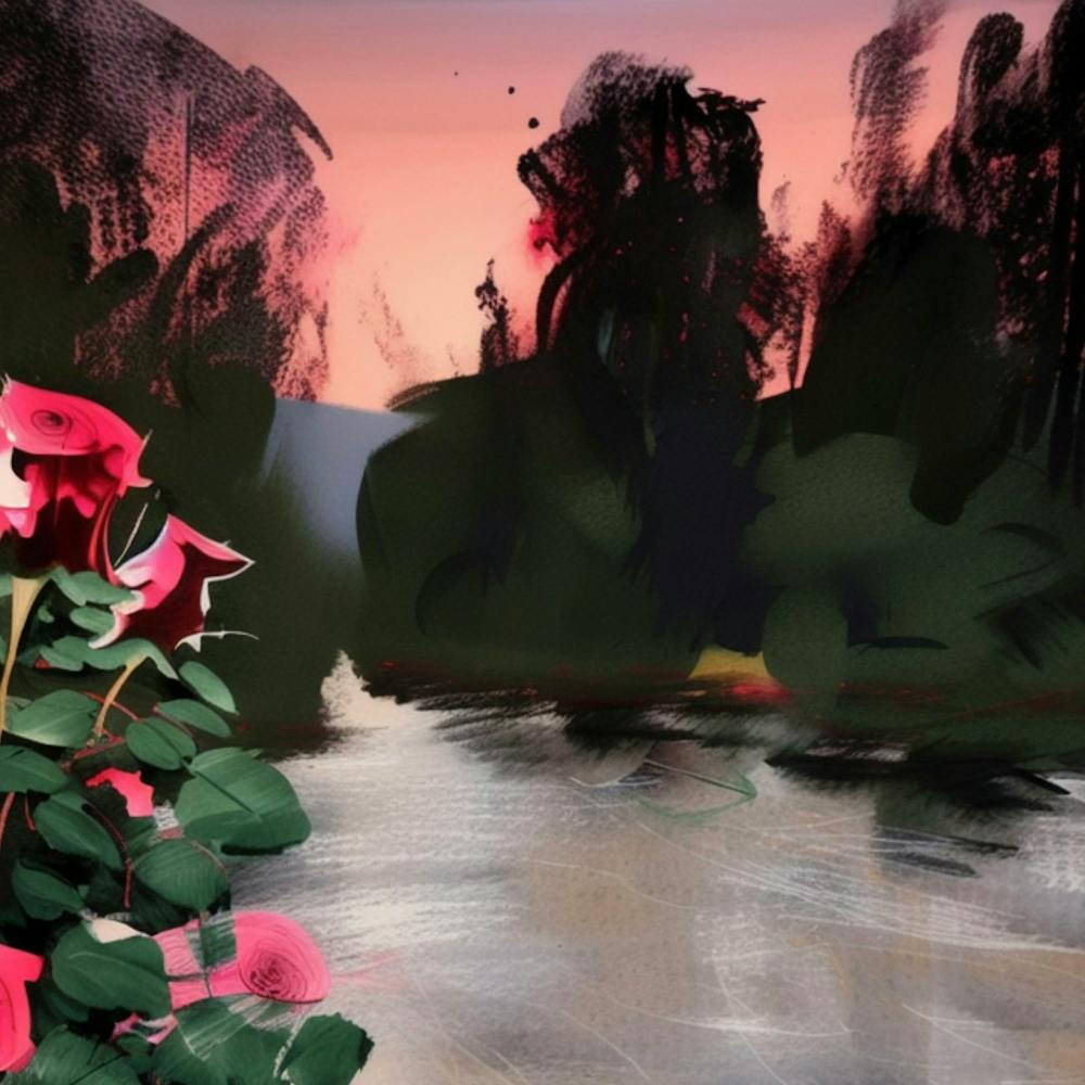 Roses By The River