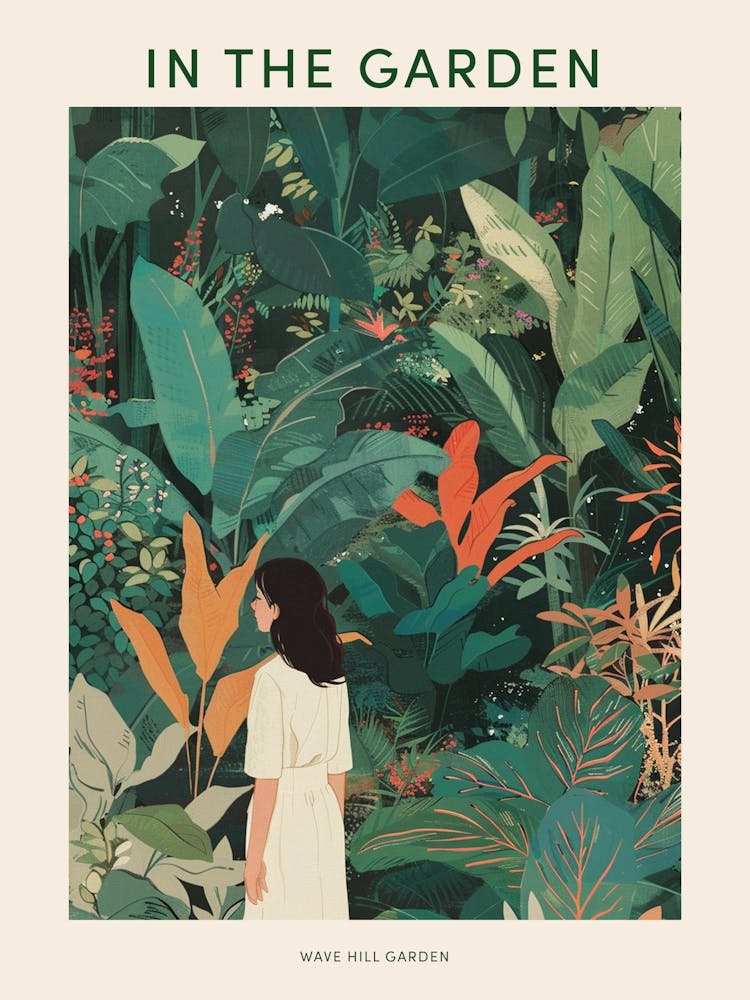 In The Garden Poster Wave Hill Garden Usa 4