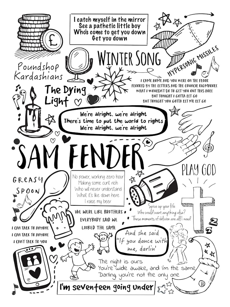 Sam Fender Doodle Lyrics
