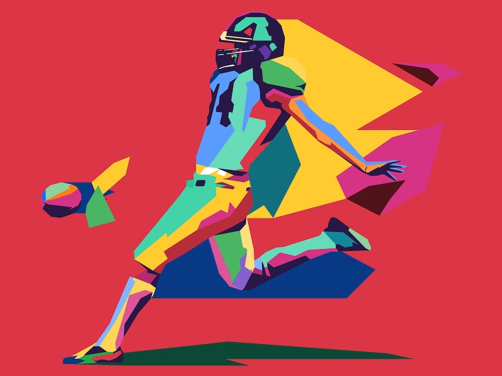 American Football Pop Art 15